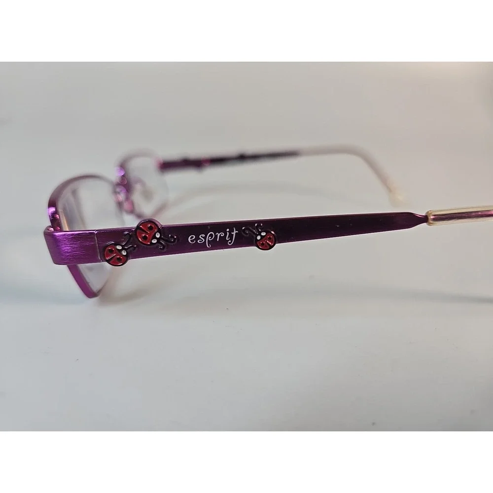 ESPRIT KIDS ET17326 COLOR-534 PINK FRAMES ONLY EYEGLASSES 45-16-120mm Ladybug